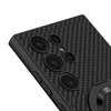 Galaxy S24 Ultra Wireless Şarj Özellikli Zore Kıpta Standlı M-safe Silikon Kapak