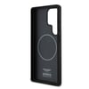 Galaxy S25 Ultra Kılıf Aston Martin Orjinal Lisanslı M-safe Şarj Özellikli Radyal Halka ve Karbon Fiber Tasarımlı Kapak
