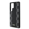 Galaxy S25 Ultra Kılıf DKNY Orjinal Lisanslı M-safe Şarj Özellikli 3D Yazılı Checkered Pattern Kapak