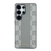 Galaxy S25 Ultra Kılıf DKNY Orjinal Lisanslı M-safe Şarj Özellikli 3D Yazılı Checkered Pattern Kapak