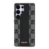 Galaxy S25 Ultra Kılıf DKNY Orjinal Lisanslı M-safe Şarj Özellikli 3D Yazılı Checkered Pattern Kapak