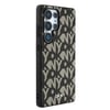 Galaxy S25 Ultra Kılıf DKNY Orjinal Lisanslı M-safe Şarj Özellikli 3D Yazılı Grid Pattern Kapak