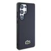 Galaxy S25 Ultra Kılıf Lacoste Orjinal Lisanslı PU Pike Desenli Arka Yüzey İkonik Timsah Dokuma Logolu Kapak
