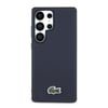 Galaxy S25 Ultra Kılıf Lacoste Orjinal Lisanslı PU Pike Desenli Arka Yüzey İkonik Timsah Dokuma Logolu Kapak