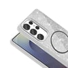 Galaxy S25 Ultra Kılıf Magsafe Şarj Özellikli Parlayan Simli Zore Okso Kapak