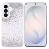 Galaxy S26 Kılıf Airbag Tasarımlı Damla Taşlı Şeffaf Zore Pera Silikon Kapak