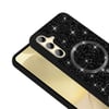 Galaxy S26 Kılıf Pırlanta Tasarımlı M-safe Şarj Özellikli Zore Mozaik Silikon Kapak