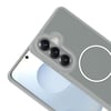 Galaxy S26 Plus Kılıf M-Safe Şarj Özellikli Metal Kamera Çerçeveli Zore Sanremo Silikon Kapak