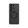 Galaxy S26 Ultra Kılıf M-safe Şarj Özellikli Şeffaf 360 Derece Standlı Amazingthing Titan MagSpin Serisi Kapak