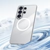 Galaxy S26 Ultra Kılıf M-safe Şarj Özellikli Benks Magnetik Crystal Serisi Şeffaf Kapak