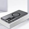 Galaxy S26 Ultra Kılıf M-safe Şarj Özellikli Mat Görünümlü Wlons Vevo Kapak
