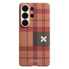 Galaxy S26 Ultra Kılıf M-safe Şarj Özellikli Aramid Karbon Fiber Pitaka Flora in Grid Serisi Kapak