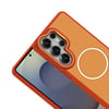 Galaxy S26 Ultra Kılıf M-Safe Şarj Özellikli Metal Kamera Çerçeveli Zore Sanremo Silikon Kapak