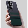 Galaxy S26 Ultra Kılıf M-safe Şarj Özellikli Karbon Fiber Tasarımlı Benks Aurora ArmorPro Kevlar Kapak