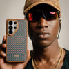 Galaxy S26 Ultra Kılıf M-safe Şarj Özellikli Raptic Aramid Skin Dual Serisi Karbon Kapak