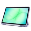 Galaxy Tab A11 Plus Kılıf Zore Tri Folding Kalem Bölmeli Standlı Kılıf