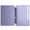 Galaxy Tab S9 Plus Kılıf Zore Tri Folding Kalem Bölmeli Standlı Kılıf