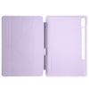 Galaxy Tab S9 Plus Kılıf Zore Tri Folding Kalem Bölmeli Standlı Kılıf