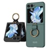 Galaxy Z Flip 5 Kılıf Zore Kıpta Yüzüklü Flip Sert Kapak