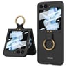 Galaxy Z Flip 5 Kılıf Zore Kıpta Yüzüklü Flip Sert Kapak
