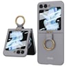 Galaxy Z Flip 5 Kılıf Zore Kıpta Yüzüklü Flip Sert Kapak