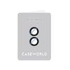 Galaxy Z Flip 6 CaseWorld Alloy Serisi Oleofobik Anti Reflective Kamera Lens Koruyucu