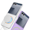Galaxy Z Flip 7 Kılıf Wireless Şarj Özellikli Zore Kıpta M-safe Kapak