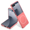 Galaxy Z Flip 7 Kılıf Wireless Şarj Özellikli Zore Kıpta M-safe Kapak