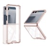 Galaxy Z Flip 7 Kılıf Zore Full Camlı Kıpta Kapak