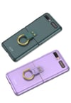 Galaxy Z Flip Kılıf Zore Flip Ring Kıpta Kapak