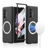 Galaxy Z Fold 3 Kılıf Wireless Şarj Özellikli Zore Kıpta M-safe Kapak