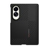 Galaxy Z Fold 8 Kılıf M-safe Şarj Özellikli Metal Kamera Çerçeveli Raptic Aramid SkinPro Serisi Karbon Kapak