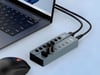 Go Des GD-9212 7 in 1 Çoklu Type-C ve USB Hub