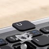 Go Des GD-KB328 Sessiz Tuş Tasarımlı Touch Pad Özellikli Katlanabilir Bluetooth Bağlantılı Kablosuz Klavye