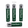 Greentouch Type-C Şarj Girişli 600mAh AAA Kalem Pil (4'lü Paket)