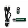 Greentouch Type-C Şarj Girişli 600mAh AAA Kalem Pil (2'li Paket)