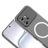 Honor 600 5G Kamera Korumalı M-Safe Şarj Özellikli Şeffaf Zore London Sert PC Kapak