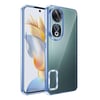 Huawei Honor 90 Kılıf Tek Kamera Çerçeveli Logo Gösteren Zore Omega Kapak