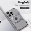 Apple ıPhone 16 Pro iCemag Metal Bumper Z Şeklinde Standlı Kılıf
