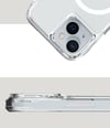 iPhone 15 Kapak Magsafe Şarj Özellikli Airbagli Şeffaf Zore İncek Kapak