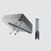 Jmary MS-97 Alüminyum Ayarlanabilir Katlanabilir Tablet ve Laptop Standı