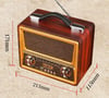 Jopus Morrina 2 Bluetooth Özellikli Nostaljik Radyo
