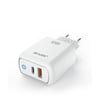 Jopus Skype Jo-S08  USB-A ve Type-C Çıkışlı 25w Hızlı Sarj Adaptörü