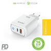 Jopus Skype Jo-S08  USB-A ve Type-C Çıkışlı 25w Hızlı Sarj Adaptörü