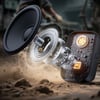 Joyroom Maya JR-MS03 BT 5.4 Portable Wireless Speaker Yakaya Takılan Mini Hoparlör