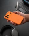 Koen iPhone 17 Pro Uyumlu MagSafe Kılıf – Kablosuz Şarj Destekli, Köşe Koruma Darbe Emici, Şeffaf Mat Premium Telefon Kılıfı, Orange