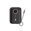 Lapas LP-PW001 Dijital LED Göstergeli Type-C Kablolu Taşınabilir Powerbank 10.000mAh