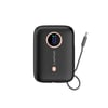 Lapas LP-PW001 Dijital LED Göstergeli Type-C Kablolu Taşınabilir Powerbank 10.000mAh