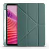 Lenovo Tab One 8.7 TB-305FU Kılıf Zore Tri Folding Kalem Bölmeli Standlı Kılıf