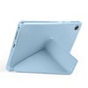 Lenovo Tab One 8.7 TB-305FU Kılıf Zore Tri Folding Kalem Bölmeli Standlı Kılıf